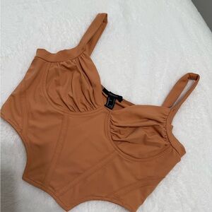 Forever 21 Tan Bikini Classic Swimwear